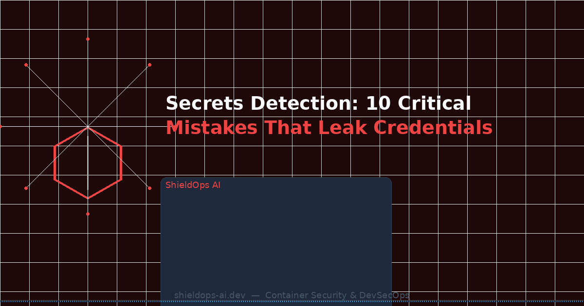 Secrets Detection: 10 Critical Mistakes That Leak Credentials