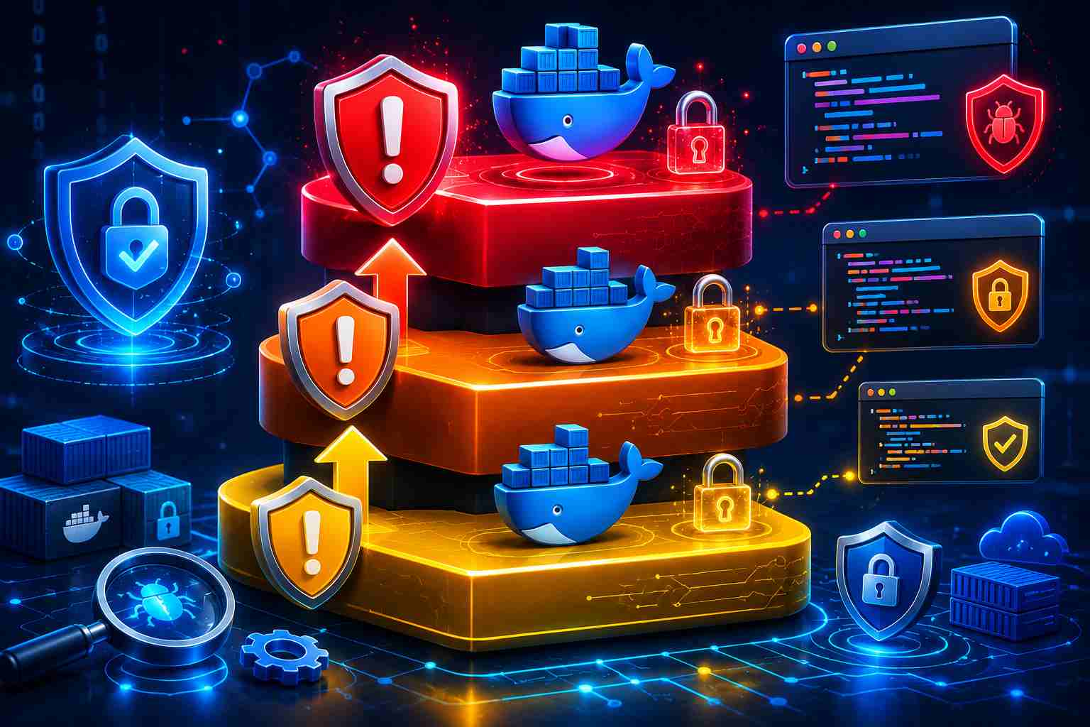 Three-layer container security triage framework: Severity, Ownership, and Triage criteria for image signing